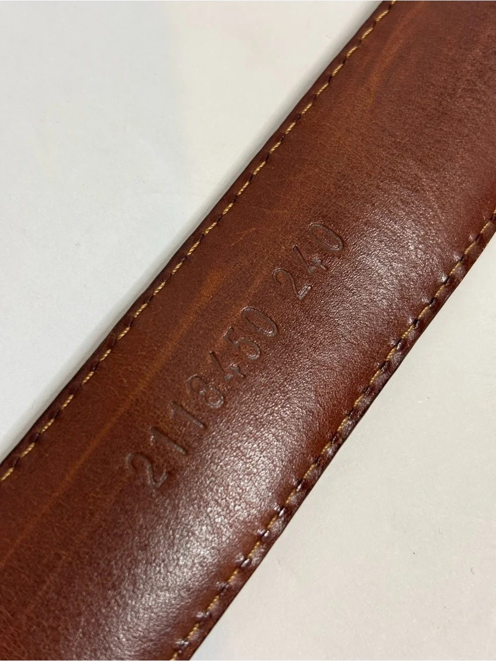 Polo Ralph Lauren Vintage Genuine American Alligator Silver Buckle Belt 36